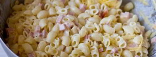 макароны с сыром и ветчиной. Шаг 11