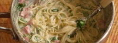 макароны с ветчиной. Шаг 6