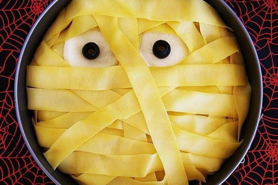 Рецепт пасты на хэллоуин