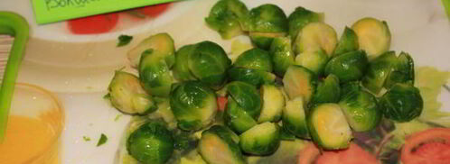 паста с брюссельской капустой и кедровыми орехами. Шаг 3