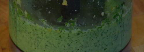 паста с кетой, шпинатом и соусом песто. Шаг 4