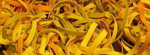 паста с мидиями, шафраном и белым вином. Шаг 7