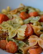 Паста с морковью