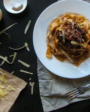 Паста с мясом