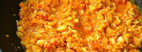 паста с рыбным соусом. Шаг 7