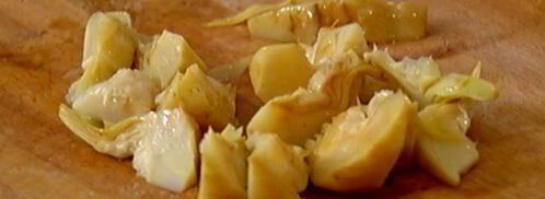 паста с салями и артишоками. Шаг 4