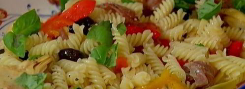 паста с салями и артишоками. Шаг 9