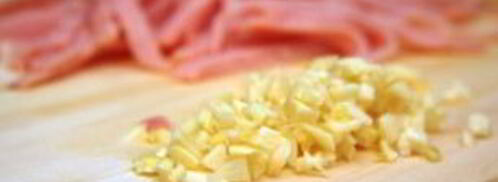 паста с ветчиной и сливками. Шаг 2