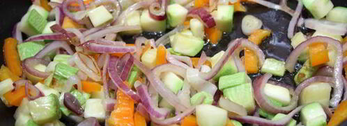 постная паста в томатном соусе. Шаг 4