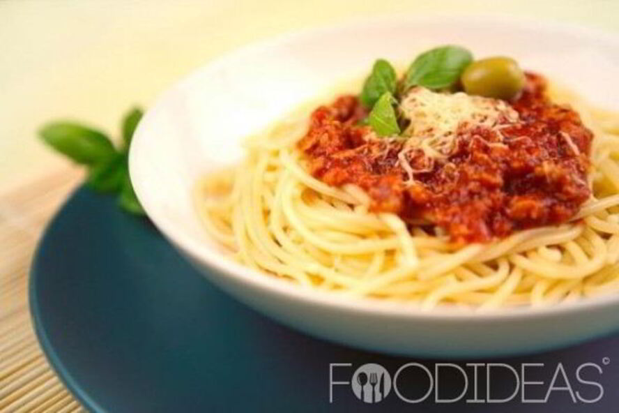 Рецепт спагетти болоньезе