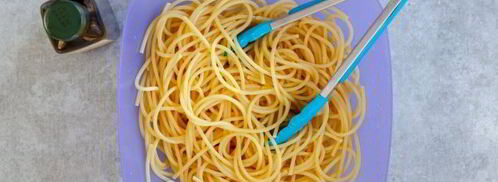 спагетти с грибами в сливочном соусе. Шаг 5