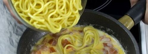 спагетти с креветками. Шаг 2