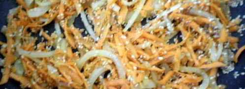 спагетти с кунжутом. Шаг 5