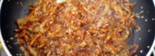 спагетти с кунжутом. Шаг 6