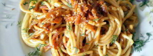 спагетти с кунжутом. Шаг 8