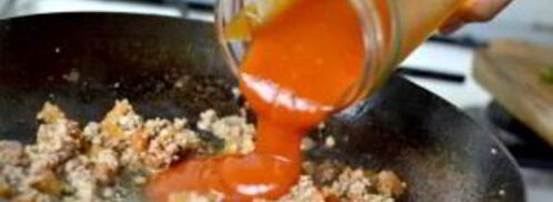 спагетти с мясом. Шаг 3