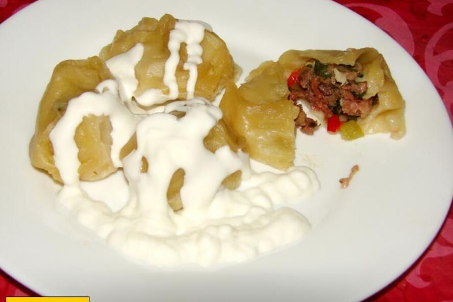 Рецепт мантов по-киргизски