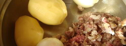 манты с гусем. Шаг 2