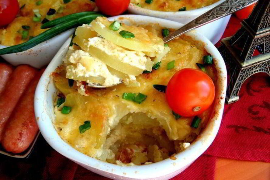 Рецепт картофеля по-французски