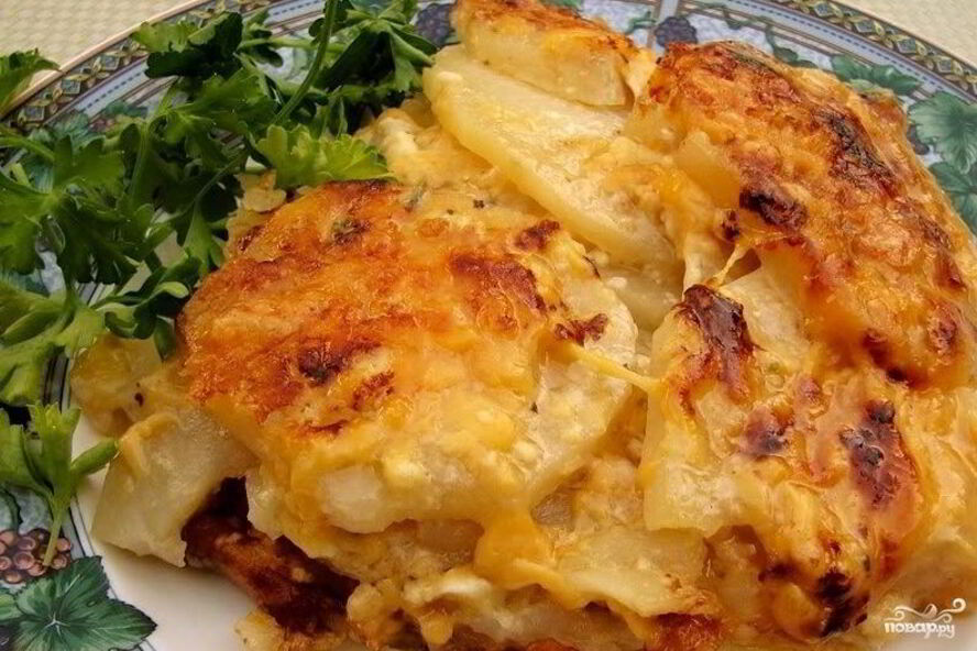 Рецепт мяса по-французски в мультиварке