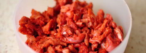 бефстроганов из свинины. Шаг 2