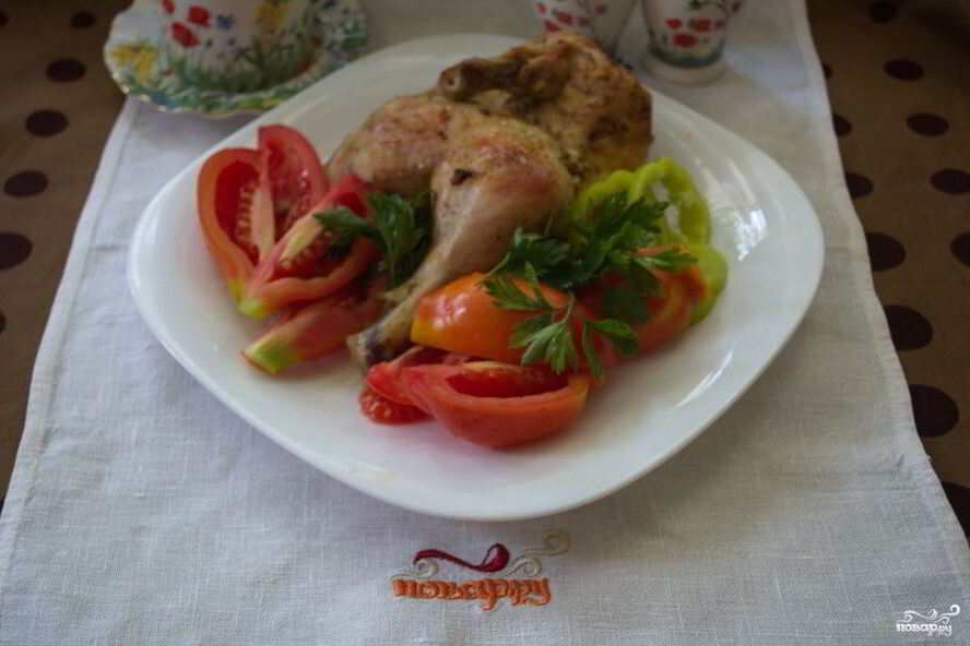 Рецепт диетической курицы в духовке