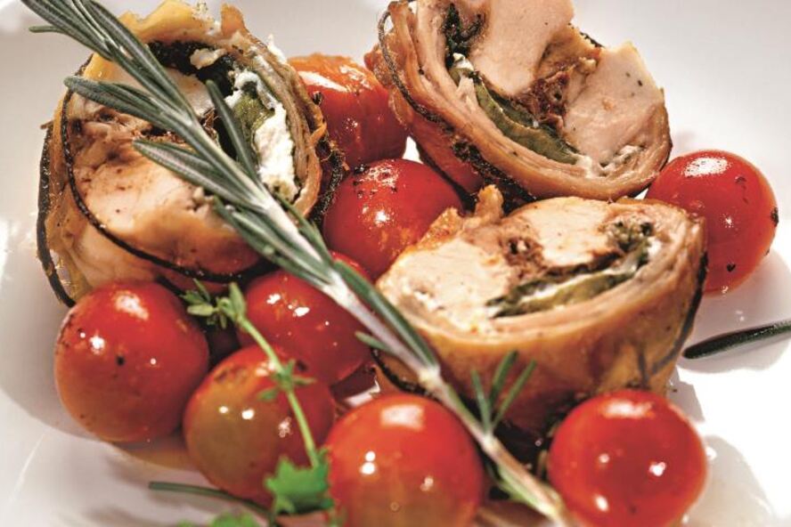 Рецепт фаршированного седла кролика