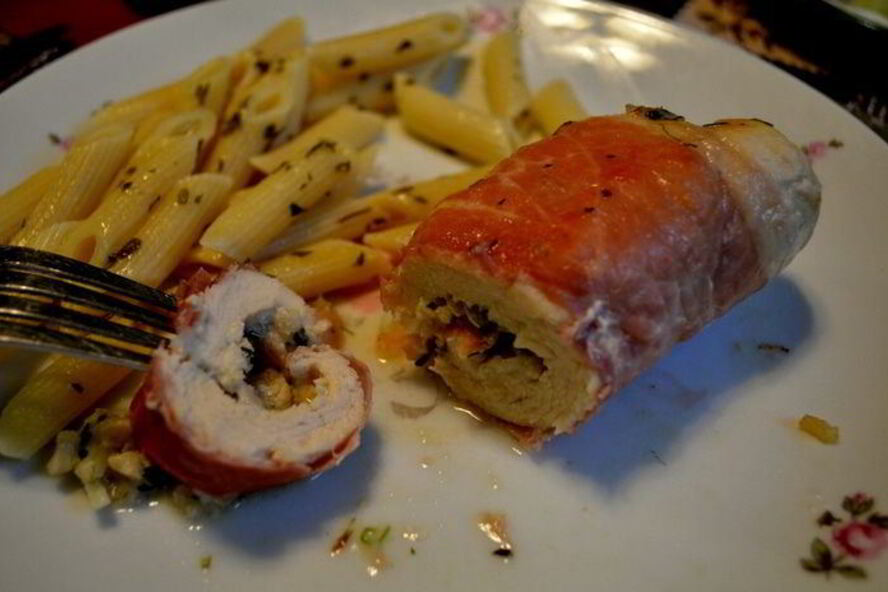 Рецепт фаршированных куриных грудок