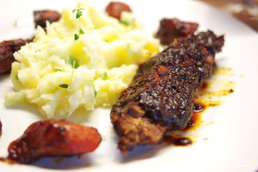 Рецепт говядины в смородиновом маринаде