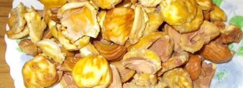 кролик, запеченный в сметане, с каштанами. Шаг 4