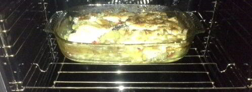 куриное филе с овощами в духовке. Шаг 8