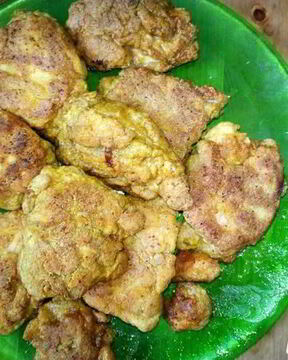 Куриные бедра в кляре