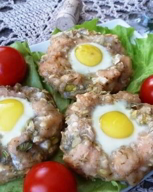 Куриные биточки