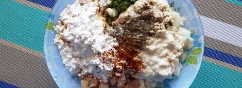 куриные биточки. Шаг 2