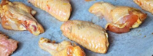 куриные крылья в остром маринаде с карри. Шаг 6