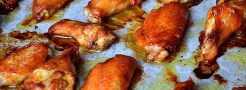 куриные крылья в остром маринаде с карри. Шаг 7