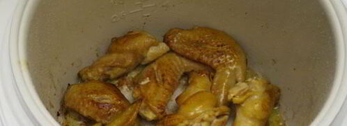 куриные крылышки с колой по-китайски в мультиварке. Шаг 4