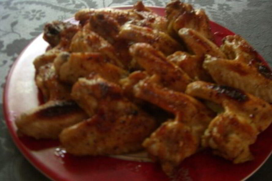 Рецепт куриных крылышек в медовом соусе