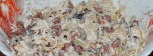 курица с фасолью и грибами. Шаг 5