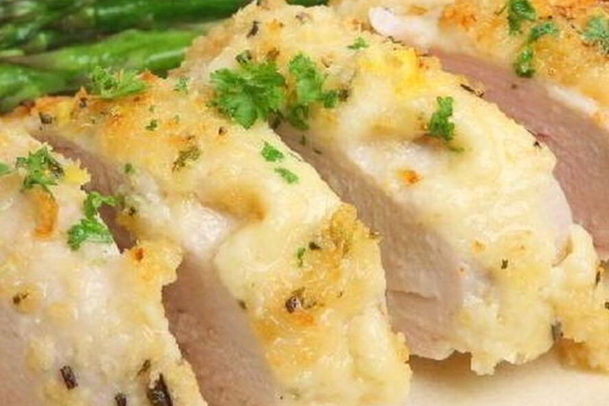 Рецепт нежной курицы в сырном кляре