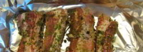 ребрышки в фольге в духовке. Шаг 2