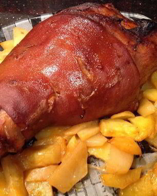 Рулька в пиве