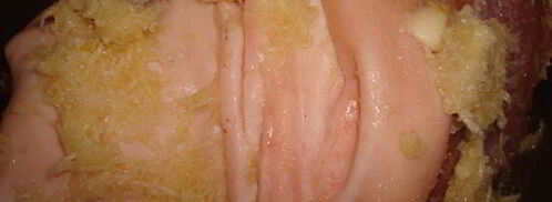 рулька запеченная с чесноком. Шаг 2