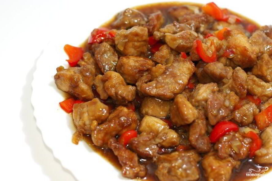 Рецепт свинины по-китайски