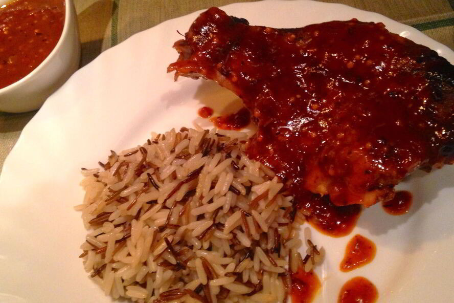 Рецепт свинины в кисло-сладком соусе в духовке