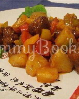 Свинина в кисло-сладком соусе