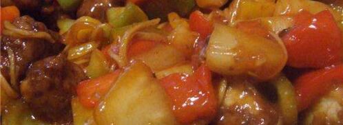 свинина в кисло-сладком соусе. Шаг 56