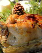 Цыпленок с чесноком и травами