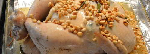 цыпленок с чесноком и травами. Шаг 4