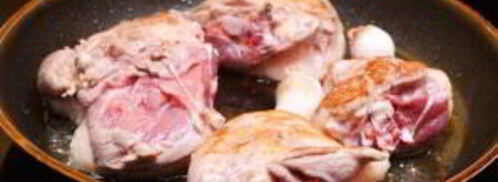 утка на сковороде. Шаг 2